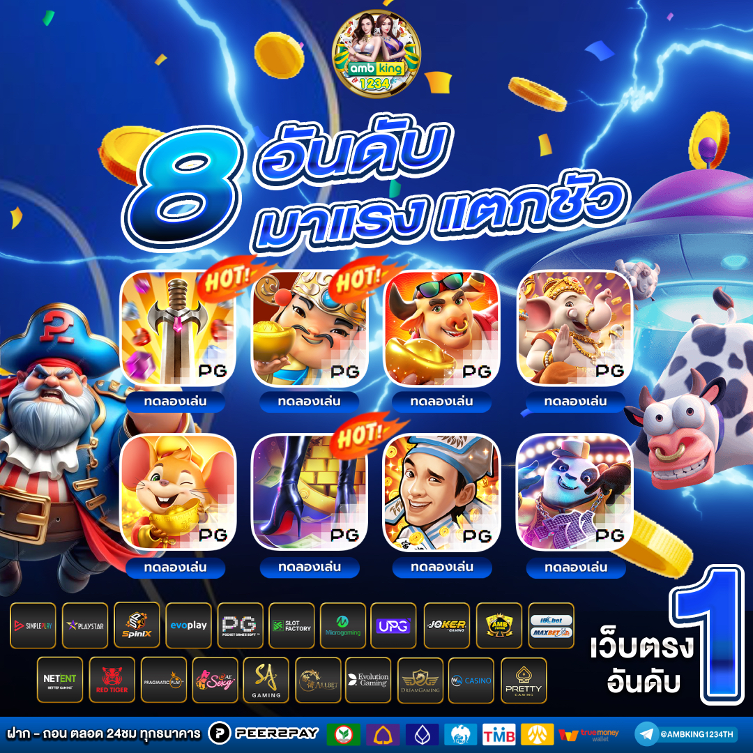 ค่ายเกมสล็อตทั้งหมด - แบนเนอร์โปรโมชั่น