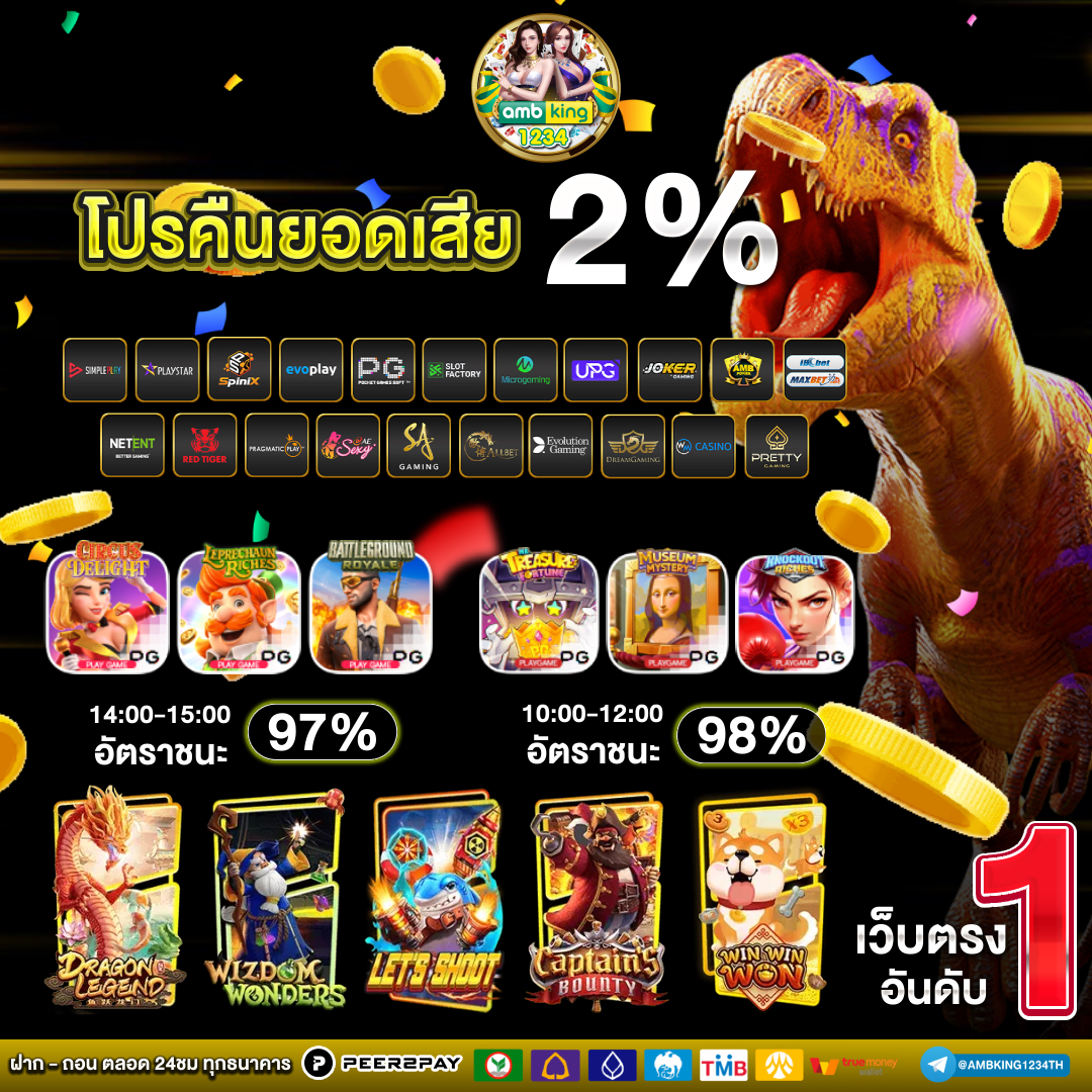 เว็บสล็อตอันดับ 1 ของประเทศไทย - แบนเนอร์โปรโมชั่น